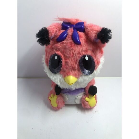 Hatchimals Hatchibabies Pink Ponette Baby Bird Talks Lights Up. Works - Picture 1 of 16